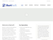 Tablet Screenshot of bartsoft.com